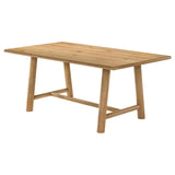 Duncan 71-Inch Rectangular Dining Table in Washed Oak