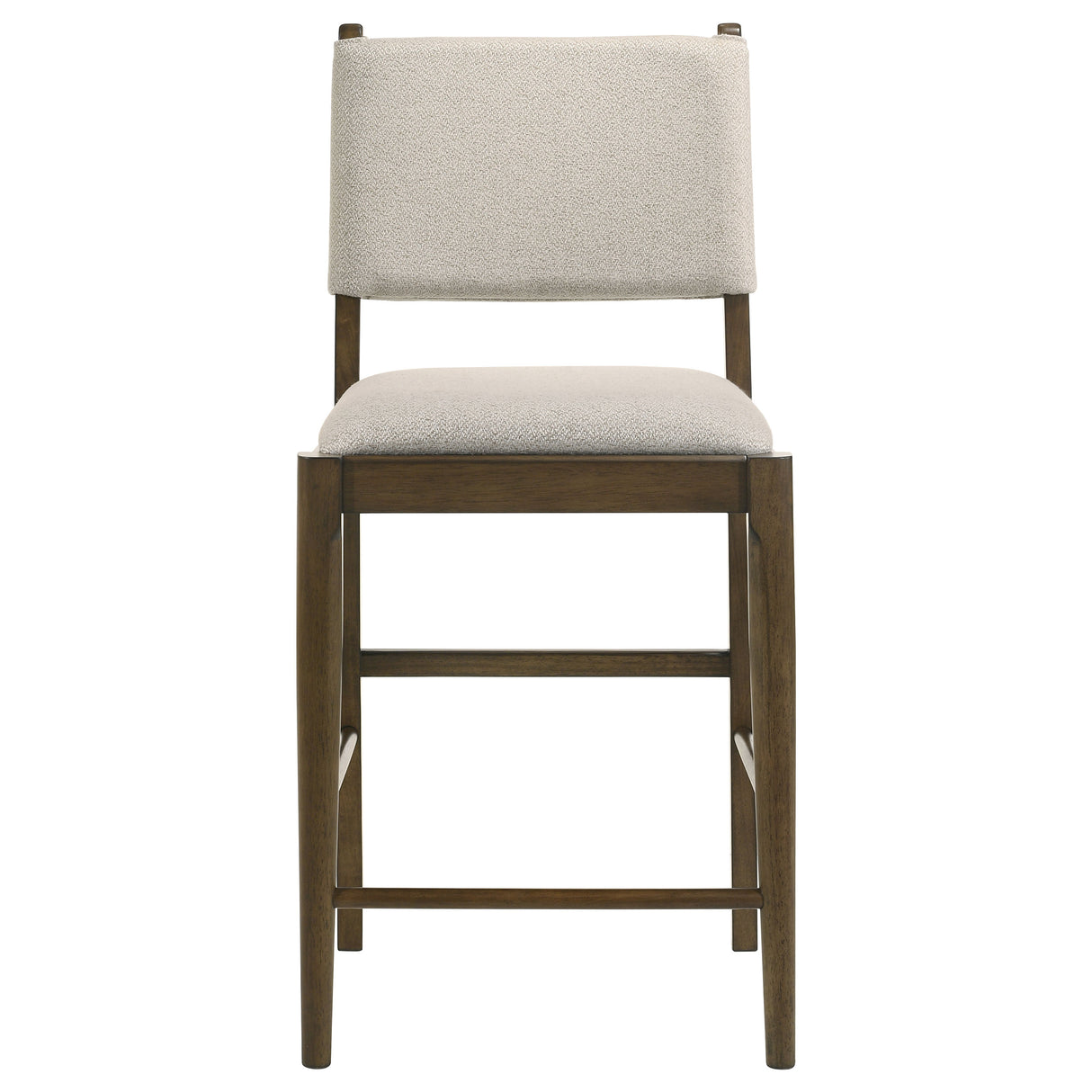 Ottowa Upholstered Counter Side Chair Brown, Set of 2
