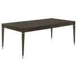 Reseda 81-inch Extension Dining Table Ash Brown