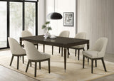 Reseda Upholstered Dining Side Chair Beige Set of 2