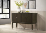 Reseda 4-Door Dining Sideboard Server - Ash Brown