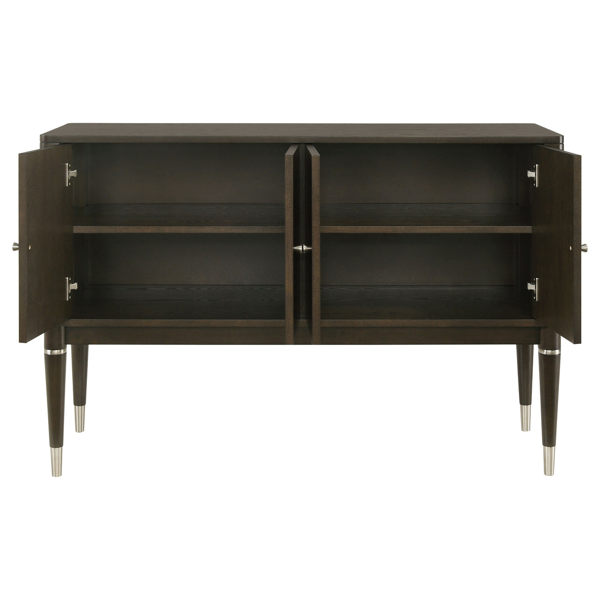 Reseda 4-Door Dining Sideboard Server - Ash Brown