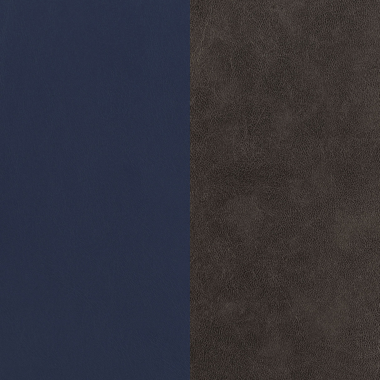 Mayer Upholstered Dining Arm Chair, Blue and Brown (Set of 2)
