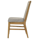 Croyden Dining Side Chair in Grey, Set of 2