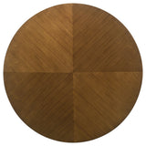 Galindo 52" Round Walnut Veneer Dining Table