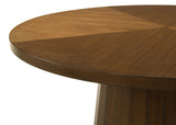 Galindo 52" Round Walnut Veneer Dining Table
