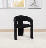 Carlow Upholstered Dining Arm Chair - Black (Set of 2)
