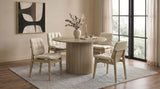 Hamlyn 47" Round Wood Dining Table in Natural Oak
