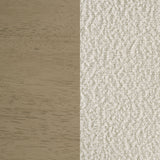 Kehoe Upholstered Dining Side Chair - Cream & Natural Oak (Set of 2)