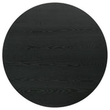 Hamlyn 5-Piece Round Counter Height Dining Set Black