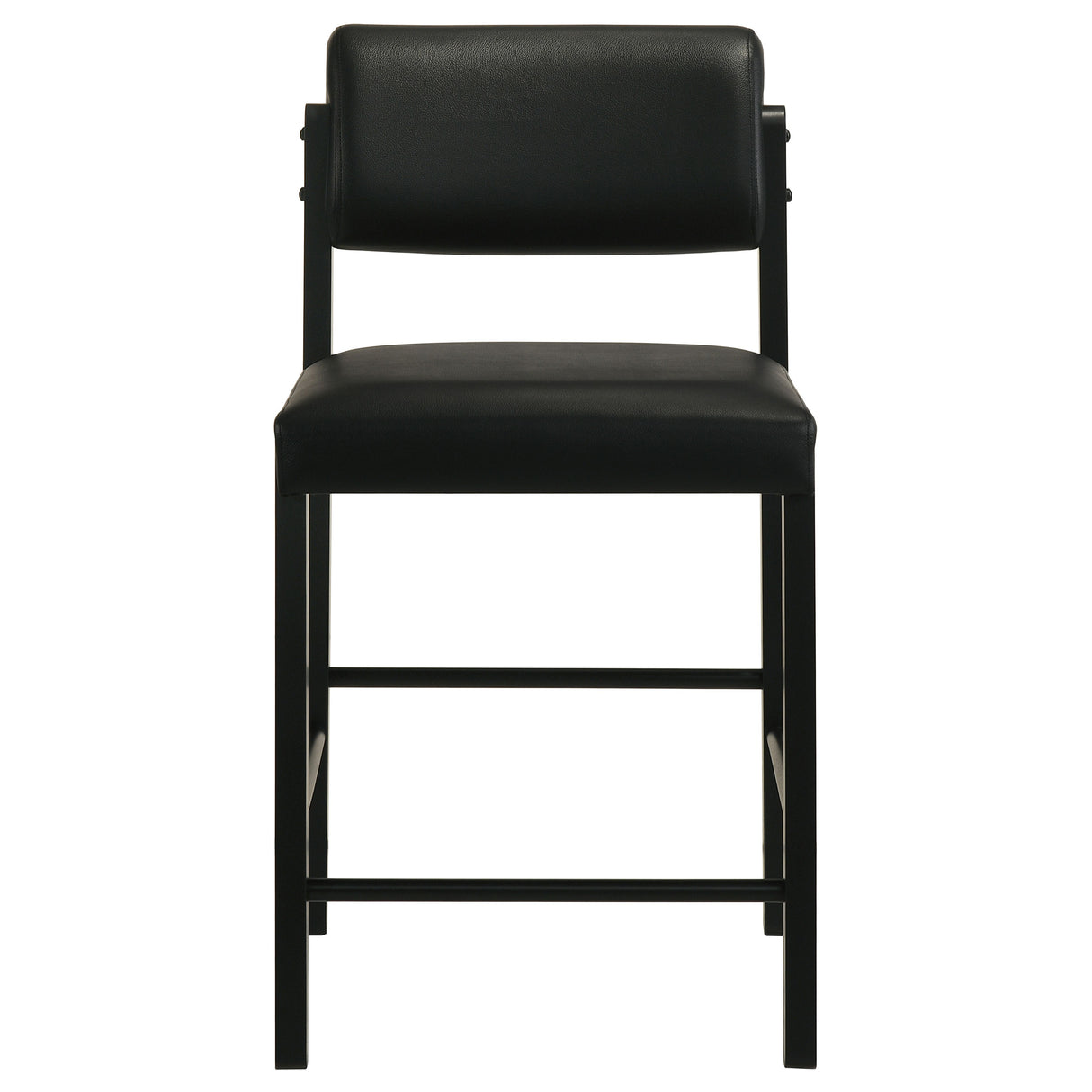 Hamlyn 5-Piece Round Counter Height Dining Set Black