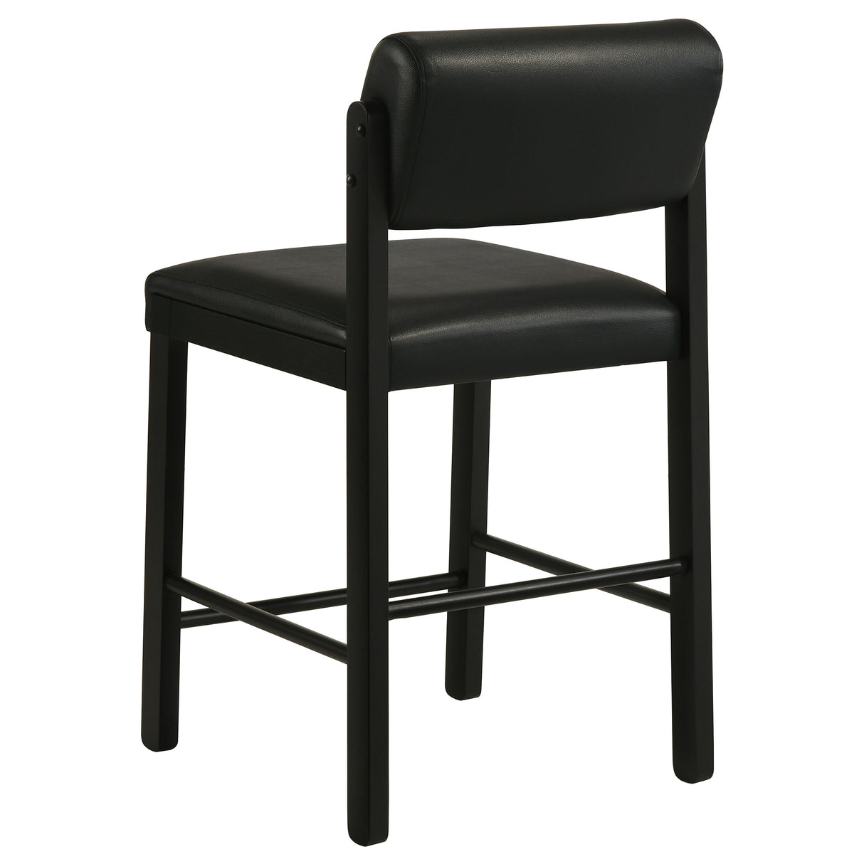 Hamlyn 5-Piece Round Counter Height Dining Set Black