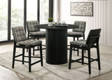 Hamlyn 5-Piece Round Counter Height Dining Set