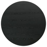 Hamlyn 43-Inch Round Counter Height Dining Table, Black