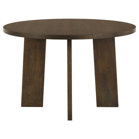 Strouse 5-Piece Dining Set in Walnut and Cream