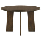 Strouse 5-Piece Dining Set - Walnut and Black