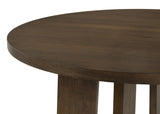 Strouse 5-Piece Dining Set - Walnut and Black