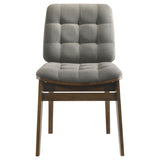 Strouse 5-Piece Dining Set in Walnut and Grey