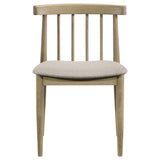 Cullen Dining Side Chair - Natural Oak & Wheat (Set of 2)