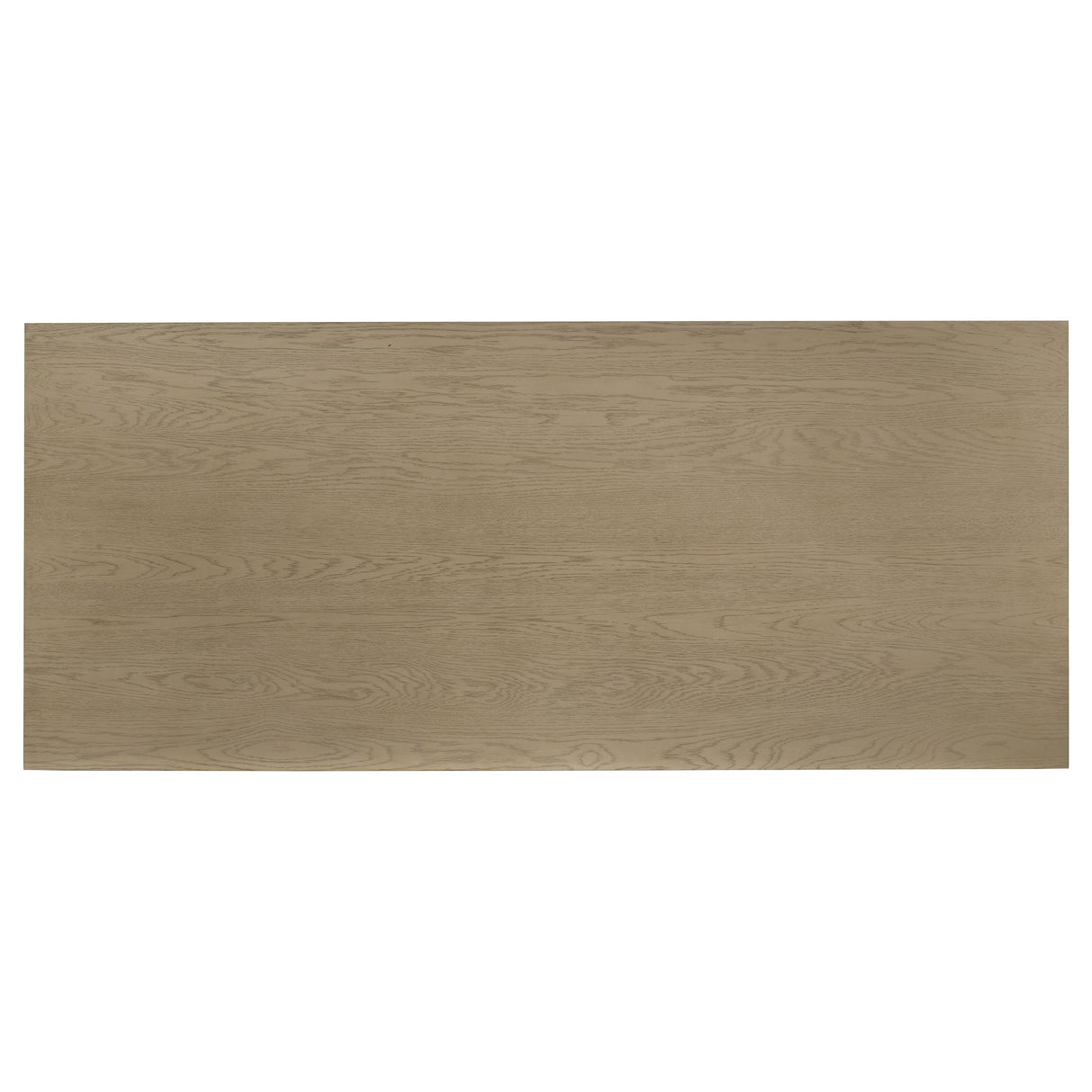 Decker 7-Piece 82-Inch Dining Set - Natural Oak & Cream