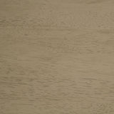 Decker 7-Piece 82-Inch Dining Set, Natural Oak and Cream