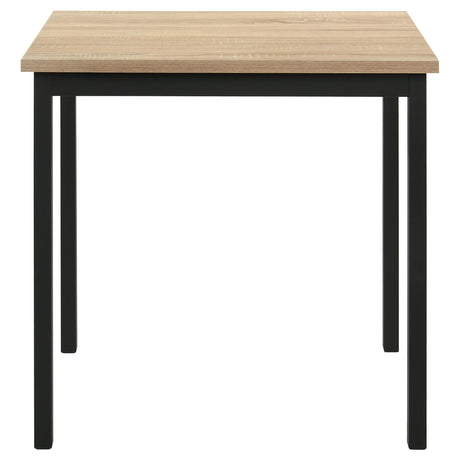 Garza Space Saving Rectangular Dining Table in Greige Oak