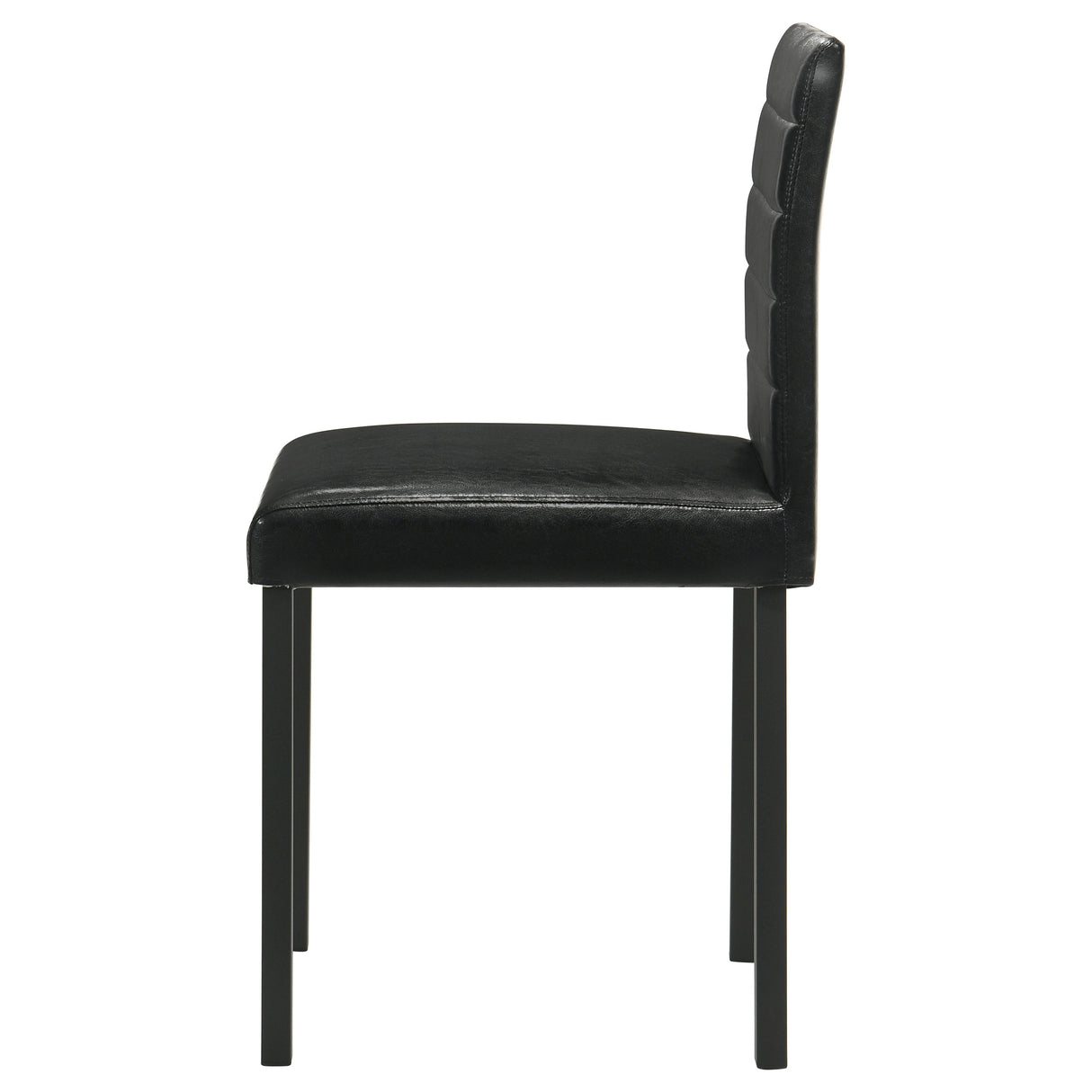 Garza Upholstered Dining Side Chair Black - Set of 4