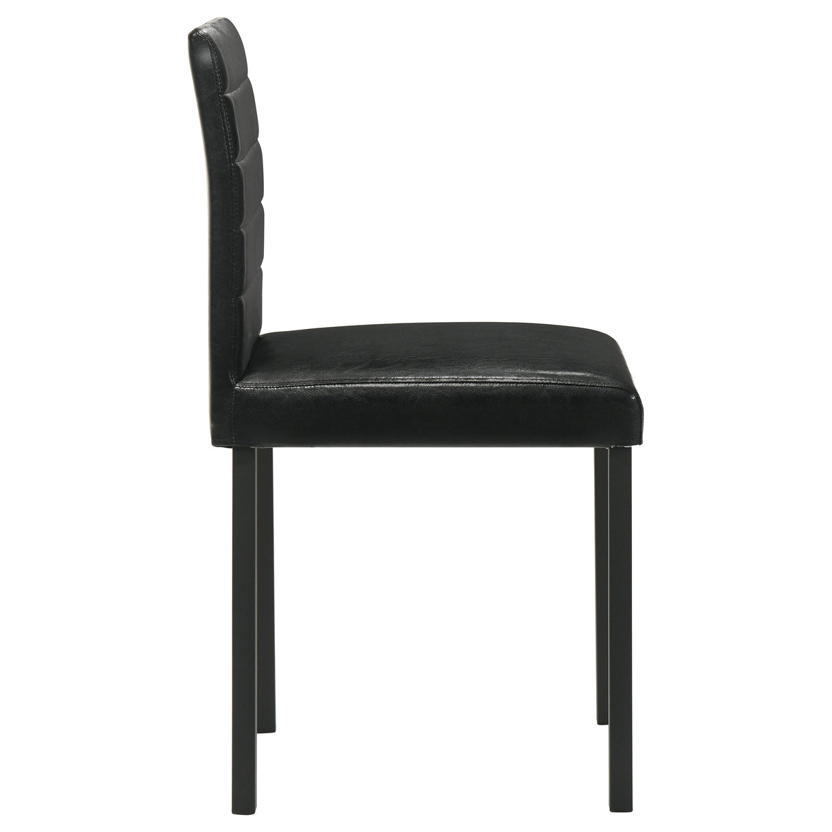 Garza Upholstered Dining Side Chair Black - Set of 4