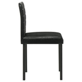 Garza Upholstered Dining Side Chair Black - Set of 4