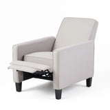 Upholstered Push Back Recliner Chair For Living Room