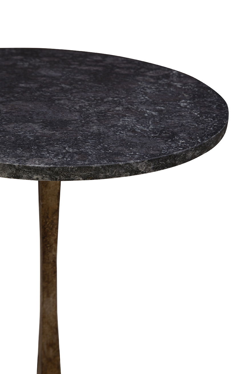 Noelle - Marble Table - Black