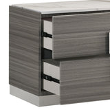 Altima - 2 Drawer Nightstand - Gray