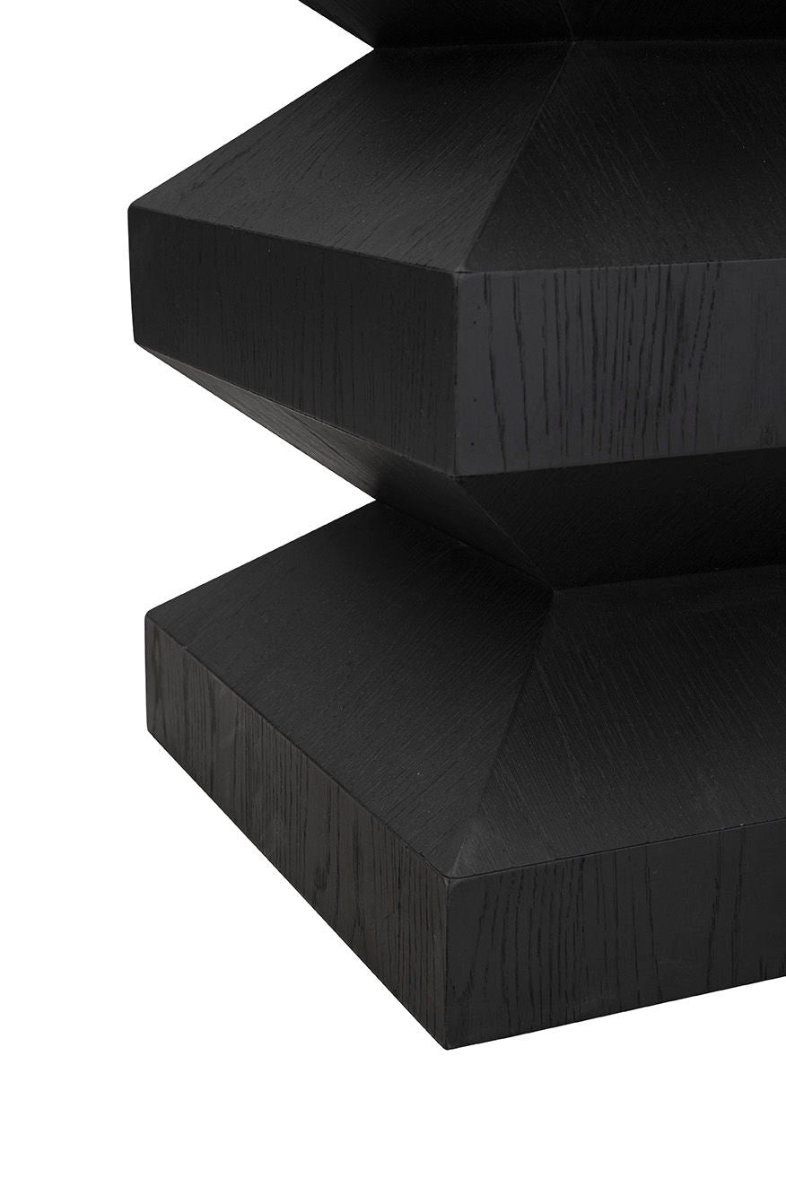 Plato's - End Table - Black