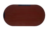 Homer - Oval Mirror - Dark Brown