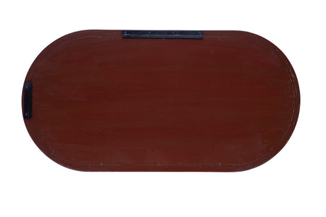 Homer - Oval Mirror - Dark Brown