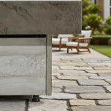 48 x 24 Inch Rectangle Fire Pit Table, 50000 BTU Propane Fire Pits Table for Patio Set