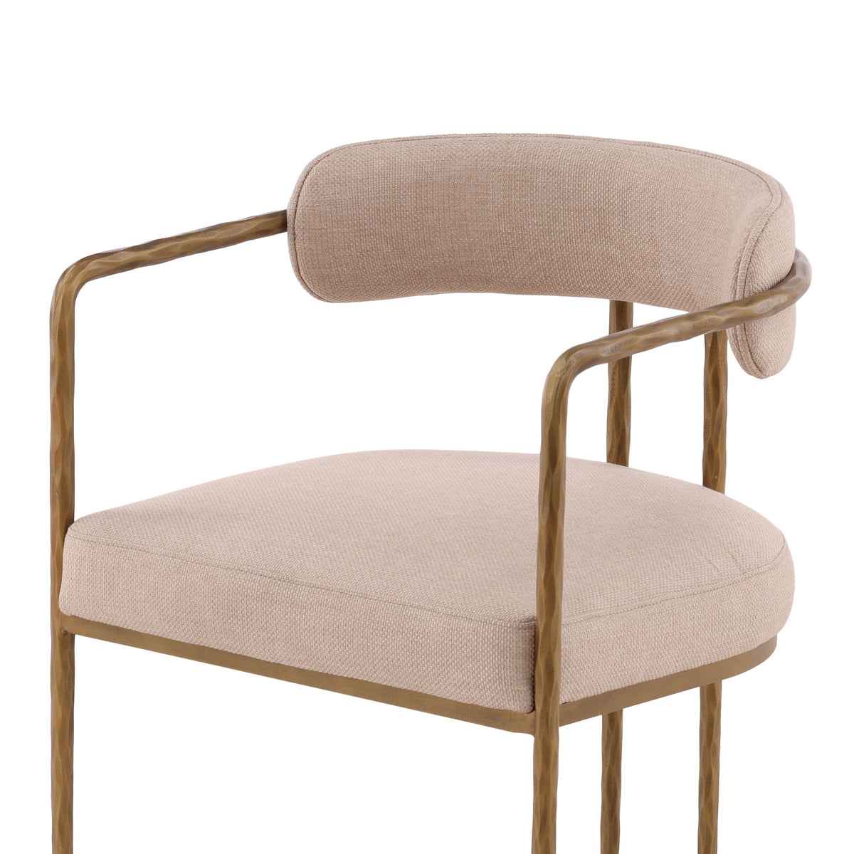 Willimington - Dining Chair (Set of 2) - Beige / Gold