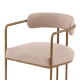 Willimington - Dining Chair (Set of 2) - Beige / Gold