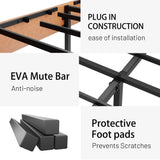 Vintage Under Bed Storage And Square Platform Design