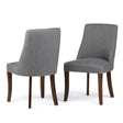 Walden - Deluxe Dining Chair (Set of 2) - Slate Gray - Chair Sets - Alpine Outlets
