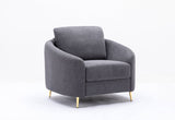 Yuina - 3 Pieces Living Room Set - Gray