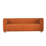 Sofa With Vertical Stripes With Accents