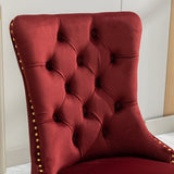 Nikki - Modern, High-End Tufted Dining Chair (Set of 2)