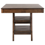 Ferrara - 2 Drawer Counter Height Table - Walnut