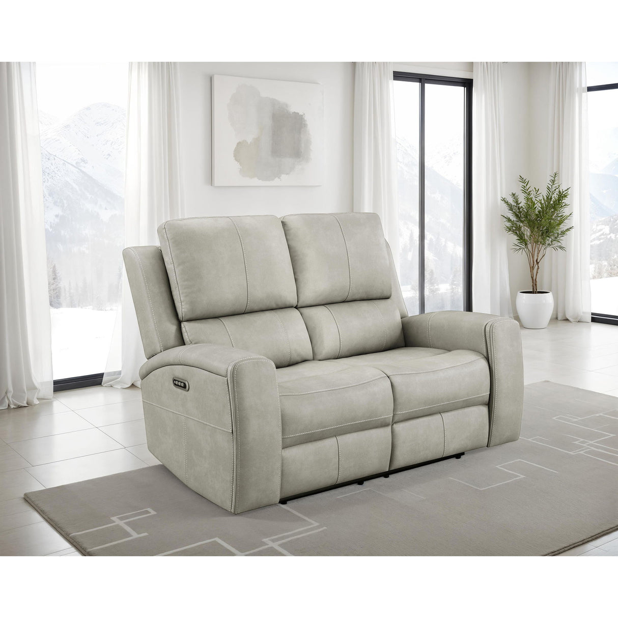 Boyce - Triple Power Reclining Loveseat With Independent Headrest