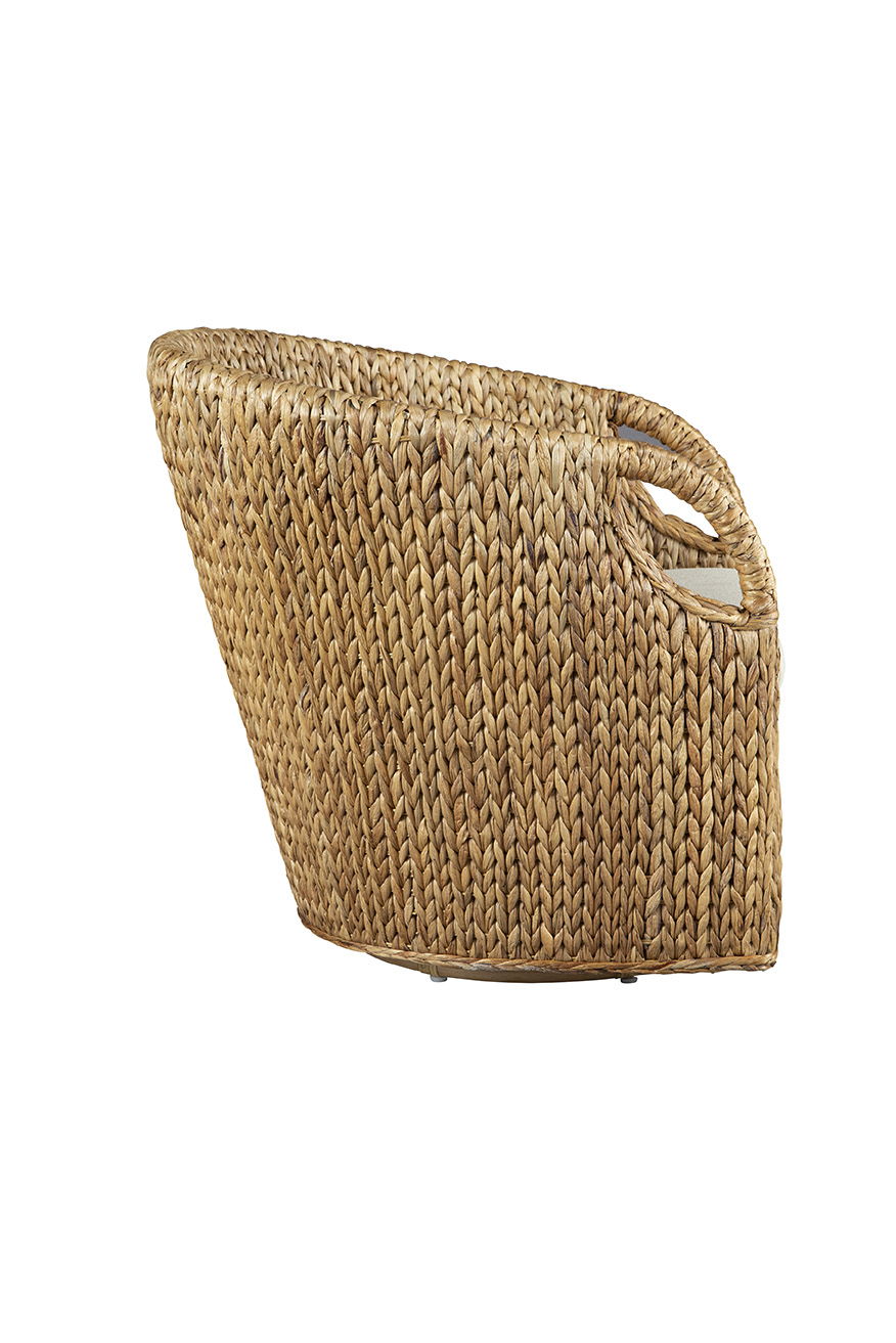 Morris - Swivel Chair - Light Brown