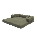 Convertible Foldable Floor Sofa Bed For Living Room