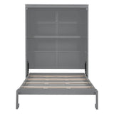 Murphy Wall Bed With Shelves, Space Saving