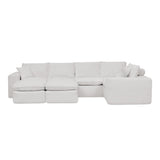 Sectional Sofa With Moveable Ottoman