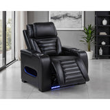 Isadora - Power Recliner With Dual Power Adjustments - Black